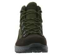 Waterproof GARSPORT Averau MID Men's Hiking Shoes with Vibram Mountain Wave Sole Trekking Shoes Outdoor Boots Genuine Leather GDT1030024 Black/Green or Brown