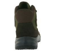 Waterproof GARSPORT Averau MID Men's Hiking Shoes with Vibram Mountain Wave Sole Trekking Shoes Outdoor Boots Genuine Leather GDT1030024 Black/Green or Brown