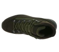 Waterproof GARSPORT Averau MID Men's Hiking Shoes with Vibram Mountain Wave Sole Trekking Shoes Outdoor Boots Genuine Leather GDT1030024 Black/Green or Brown