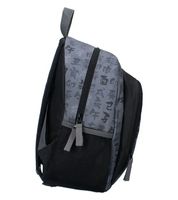Mochila infantil VADOBAG con diseño de Naruto - Mochila de día, Mochila de guardería, 7 L, 135-406, Gris/Negro