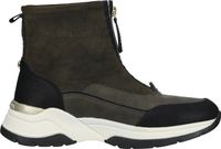 Botines de invierno MUSTANG para mujer con cremallera, 1438-501, verde o blanco