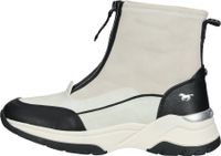 Botines de invierno MUSTANG para mujer con cremallera, 1438-501, verde o blanco