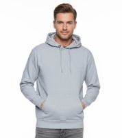 Sudadera con capucha de corte regular para hombre 19161, gris, amarillo o marrón