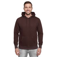Sudadera con capucha de corte regular para hombre 19161, gris, amarillo o marrón