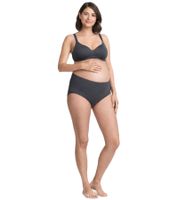 Pack de 10 Braguitas Premamá para Mujer, Algodón Orgánico, 966263 Beige/Antracita