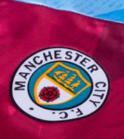 Maglia da collezione retrò PUMA Manchester City da uomo, anni '90, 701223691 001, blu/rosa/bianco