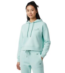 Sudadera informal KangaROOS para mujer, jersey de algodón, verde menta