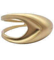 Bracelet jonc élégant Calvin Klein Shade pour femme, en acier inoxydable, taille XS, or rose ou or