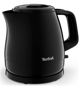 Tefal VITA Wasserkocher 0,8 Liter mit automatischer Abschaltfunktion Küchen-Kleingerät herausnehmbarer Antikalkfilter 2400W KO153810 Schwarz