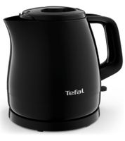 Tefal VITA Wasserkocher 0,8 Liter mit automatischer Abschaltfunktion Küchen-Kleingerät herausnehmbarer Antikalkfilter 2400W KO153810 Schwarz