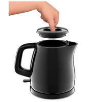 Tefal VITA Wasserkocher 0,8 Liter mit automatischer Abschaltfunktion Küchen-Kleingerät herausnehmbarer Antikalkfilter 2400W KO153810 Schwarz
