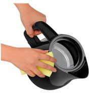 Tefal VITA Wasserkocher 0,8 Liter mit automatischer Abschaltfunktion Küchen-Kleingerät herausnehmbarer Antikalkfilter 2400W KO153810 Schwarz