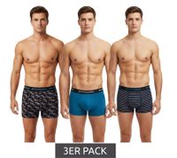 3er Pack SCOTCH & SODA Herren Boxershorts mit Baumwoll-Stretch Unterwäsche Unterhose Blau, Bunt, Schwarz, Rot