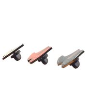 Lot de 3 badges pin-up unisexes Calvin Klein style bateau, broches en acier inoxydable émaillé KJJNDH300 Noir, Orange, Beige, Rouge, Marron, Bleu