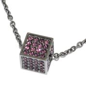 Calvin Klein Rocking Women's Necklace with Swarovski Crystals Fashion Jewelry KJ9C140100 in Dark Gray/Gold or Gray/Gold