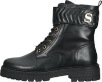 High-quality SCAPA women's ankle boots, genuine leather lace-up shoes 6664 in beige or black