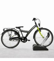 Mobiler BikeClip Essential Fahrrad-Ständer Fahrradhalterung zum freistehenden Abstellen von Fahrrädern Rad-Ständer 48,5x36x24cm Anthrazit