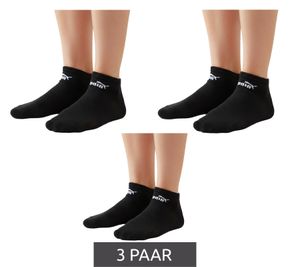 3 Pairs of PUMA Cotton Socks, Simple Sneaker Socks, Short Socks, Cotton Socks, Stockings 701213401-002 Black