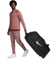 Bolsa de deporte NIKE Club Team Swoosh, bolsa de fútbol con ruedas, bolsa de fitness, bolsa de viaje, bolsa de deporte con ruedas, 120 L, negra