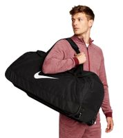 Bolsa de deporte NIKE Club Team Swoosh, bolsa de fútbol con ruedas, bolsa de fitness, bolsa de viaje, bolsa de deporte con ruedas, 120 L, negra