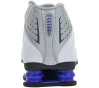 Innovative NIKE Shox R4 Women's Low-Top Sneakers with Shox Technology - Sports Shoes, Running Shoes - Black/Silver, Black/Gray, or White/Silver