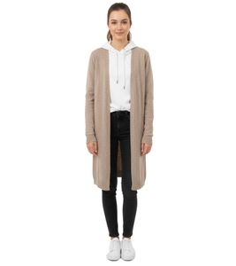 Gilet ESPRIT femme confortable, veste d'automne, veste en laine, beige