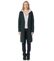 Gilet ESPRIT femme confortable, veste d'automne en laine, vert foncé