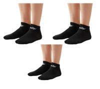 18 Pairs of PUMA Cotton Socks, Simple Sneaker Socks, Short Socks, Cotton Socks, Stockings 701213401 4689 Black/Gray, Red, and Dark Blue
