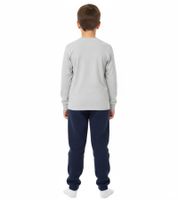 Weiche STEINBECK Kinder Kuschel-Hose für Jungen oder Mädchen aus Mikrofleece Jogginghose mit schöner Applikation Sweat-Hose Rot, Rosa oder Navy