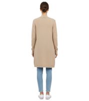 Kuschelige ESPRIT Damen Cardigan-Strickjacke Herbst-Jacke Woll-Jacke Beige, Hell-Beige oder Dunkel-Grün