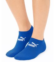 18 Pairs of PUMA Cotton Socks, Comfortable Sneaker Socks, Short Socks, Cotton Socks, Stockings 701213401 4142 Navy/Blue Heather/Royal Blue