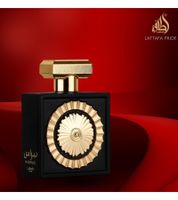 Lattafa Pride Nebras Eau de Parfum Unisex, Elegante Fragancia Corporal para Mujer y Hombre, 100 ml, Negro/Dorado