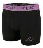 Pack de 6 calzoncillos bóxer Kappa para hombre con letras y logotipo 351K1JW ADM Negro/Violeta