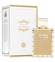 Powerful Lattafa The Kingdom Men's Eau de Parfum Aromatic-Spicy Body Fragrance 100ml Gold