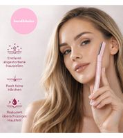 Confezione da 9 rasoi Dermaplaning Bondiblades da donna per la rimozione dei peli color pesca, rosa