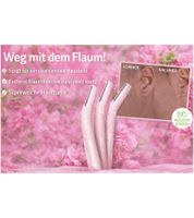 Confezione da 9 rasoi Dermaplaning Bondiblades da donna per la rimozione dei peli color pesca, rosa