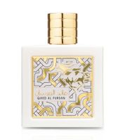 Lattafa Qaed Al Fursan Unlimited Unisex Eau de Parfum süß-cremiges Körper-Parfüm 90ml Weiß/Gold