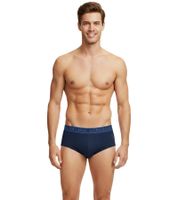 6-Pack Value Pack U.S. POLO ASSN. Premium Men's Briefs, Sustainable Underwear, 180 g/m², 134 68263 53696 in Gray/Black, Blue/Navy, Green/Red, Orange/Gray