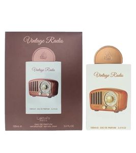 Lattafa Pride Vintage Radio Unisex Eau de Parfum mit Lavendel & Sandelholz-Noten Körper-Parfüm 100ml Bronze