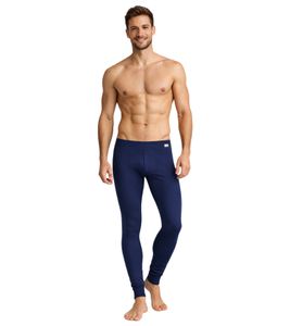 Warmhaltende TOPTEX PRO Herren Winter Thermo Lange Unterhose mit ThermoTherm Leggings mit OEKO-TEX Standard 100 Arbeits-Unterhose Navy