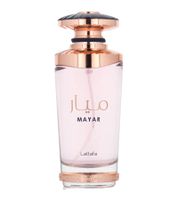 Lattafa Mayar Eau de Parfum da donna, fragranza fruttata e sensuale con vaniglia e muschio, profumo per il corpo, 100 ml, rosa