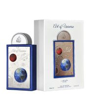 Lattafa Dynasty Platin Unisex Eau de Parfum Zitrus-aromatischer Körper-Duft für Damen und Herren 100ml Silber/Bunt