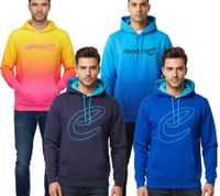 Formula E Men's Hooded Sweatshirt, Long-Sleeve Shirt, Motorsport Cotton Fan Item, Blue or Multicolor
