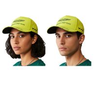 Casquette de baseball Formule 1 Fernando Alonso Aston Martin F1™ 2024, modèle Snapback, référence 701229246 002, jaune fluo