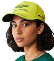 Casquette de baseball Formule 1 Fernando Alonso Aston Martin F1™ 2024, modèle Snapback, référence 701229246 002, jaune fluo