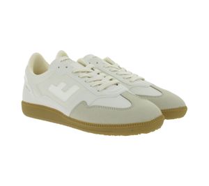 Sustainable FLAMINGOS LIFE Burela Slim Women's City Shoes, Vegan Low-Top Sneakers, Made in Portugal, Vanilla Beige