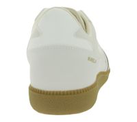 Sustainable FLAMINGOS LIFE Burela Slim Women's City Shoes, Vegan Low-Top Sneakers, Made in Portugal, Vanilla Beige