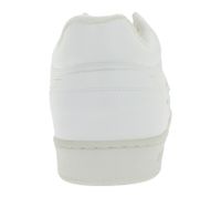 Baskets basses FLAMINGOS LIFE RETRO années 90 pour femmes, style urbain durable, fabriquées en Espagne, blanches.