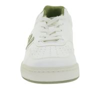 Baskets basses FLAMINGOS LIFE RETRO années 90 pour femmes et hommes, style urbain durable, fabriquées en Espagne, coloris blanc cassé/vert olive