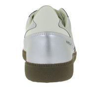 Baskets basses FLAMINGOS LIFE Burela Slim pour homme, écoresponsables et véganes, fabriquées au Portugal, couleur argent